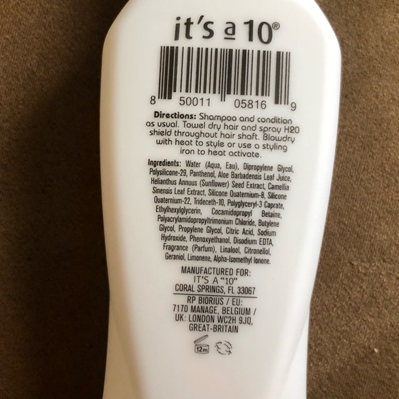 NWOT It’s a 10 Haircare IT'S A 10 MIRACLE BLOW DRY H20 SHIELD 2 oz - Picture 8 of 8